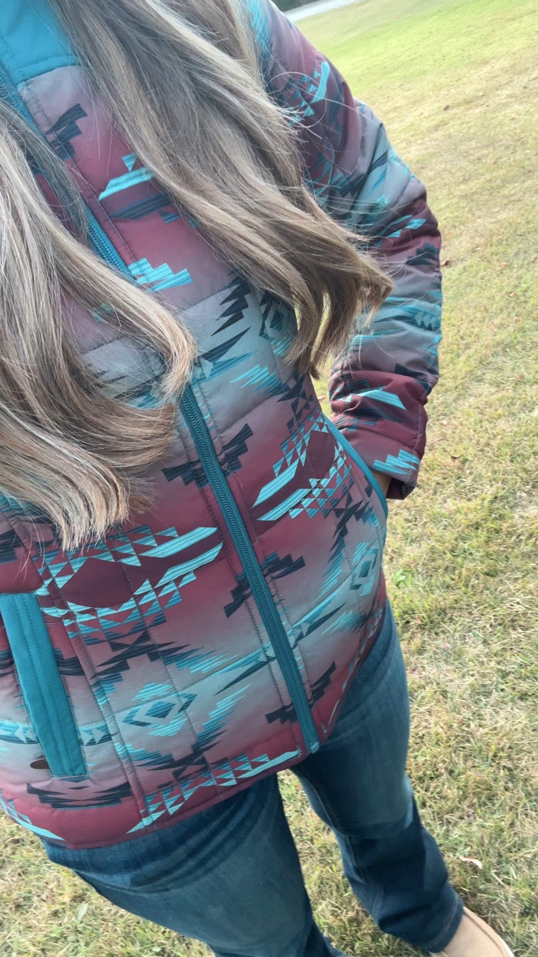 The fit to ride the side by side to dinner! The jacket was 100% wind proof! I stayed warm the ENTIRE time! 

#LTKStyleTip