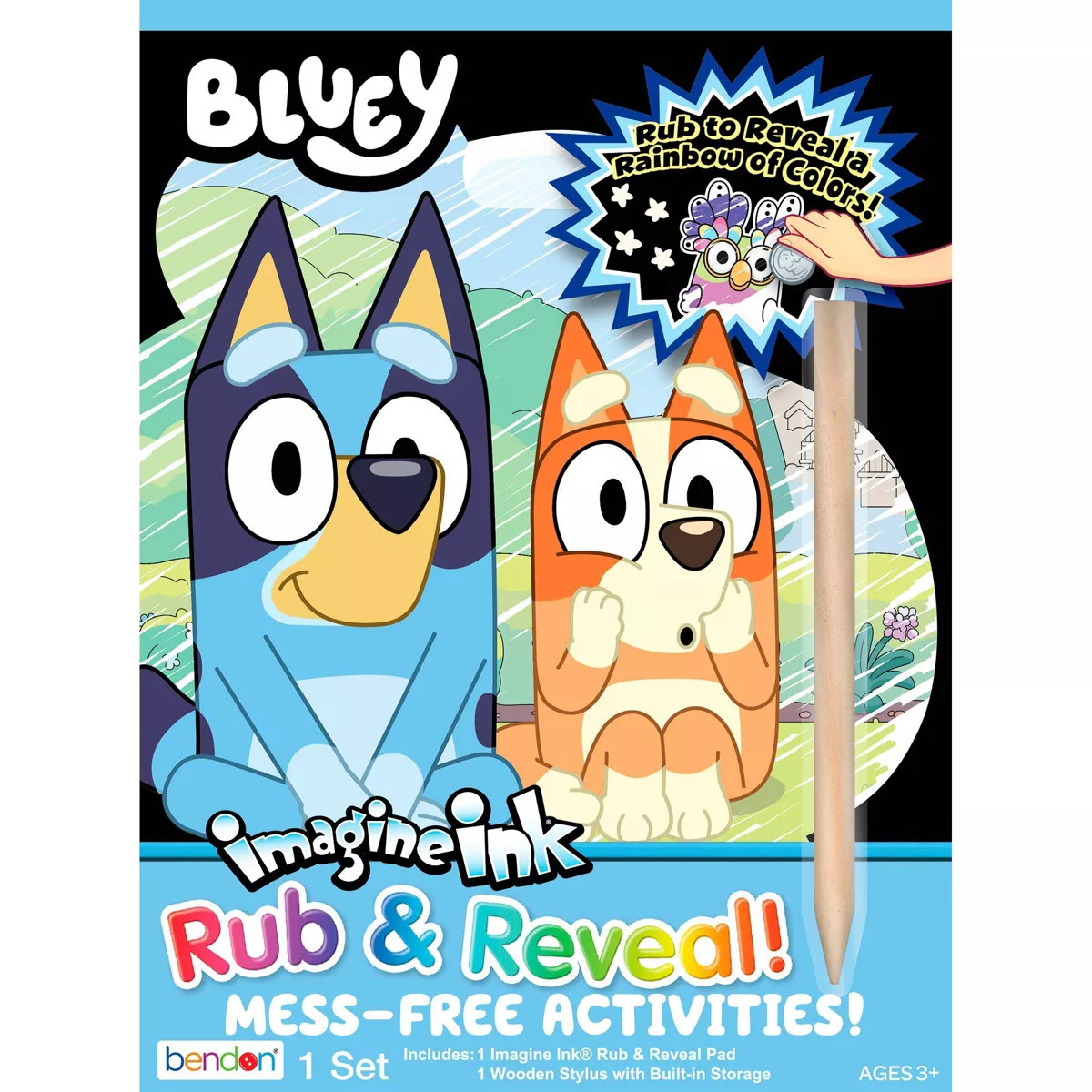Bendon Bluey Rub and Reveal | Target