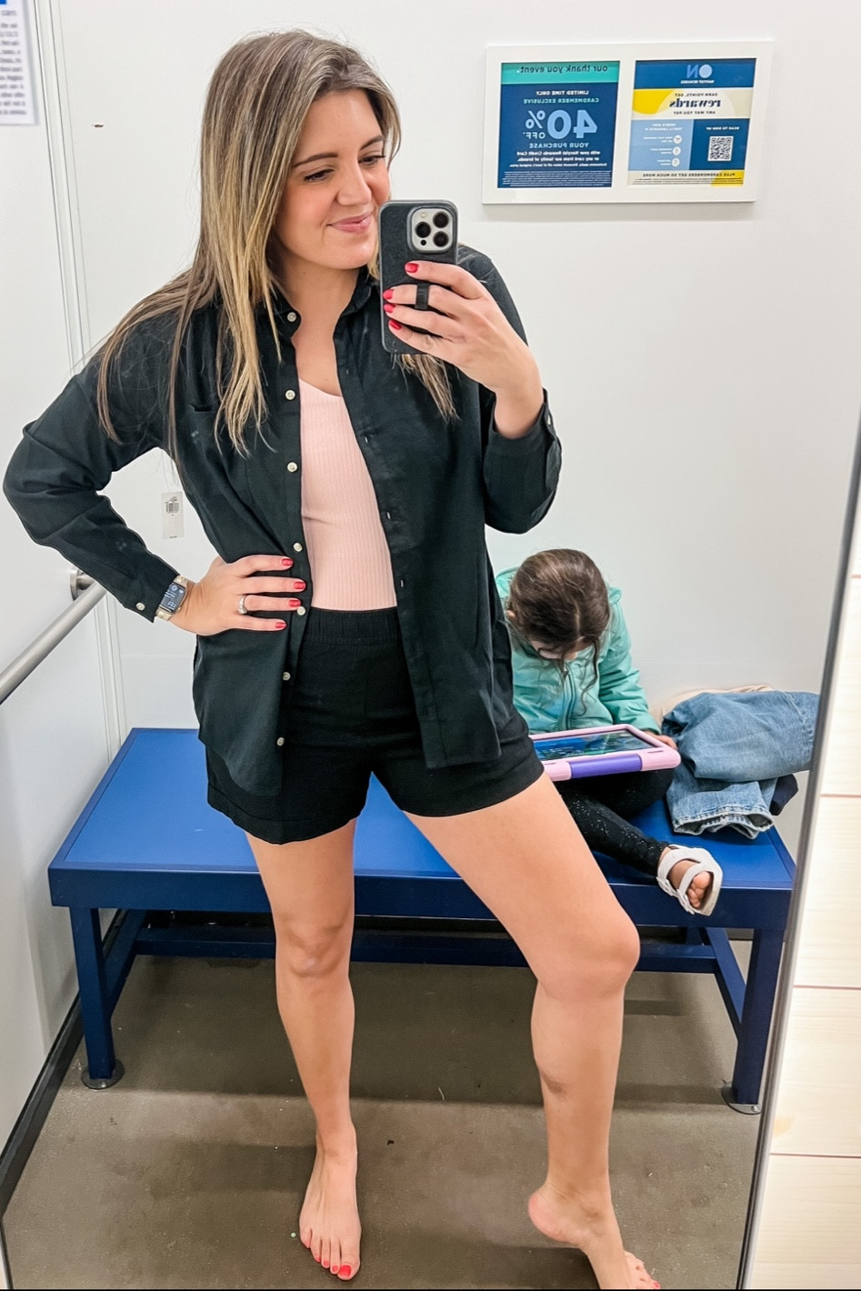Old navy sale! 40% off everything! Linen matching set. Linen button down (tts), bodysuit (size down), linen shorts (tts, but I’d prefer a size up.) @oldnavy #oldnavy

#LTKunder100 #LTKunder50 #LTKsalealert