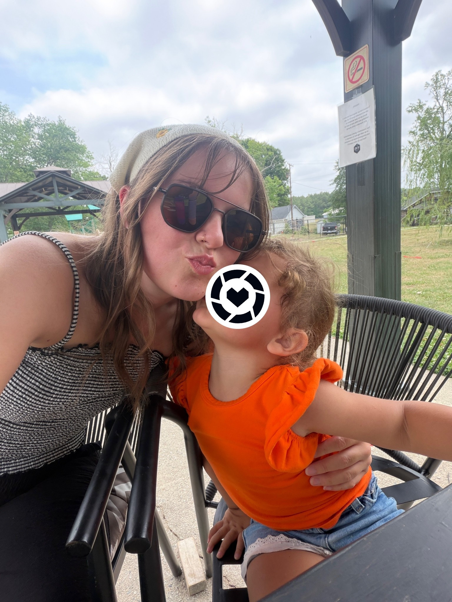 This smocked tank has been on repeat all spring/summer - I linked similar ones. Moms can be comfortable AND cute 💁🏻‍♀️ hair scarf from Cider, oversized sunglasses from TikTok shop, bangs by yours truly and a coffee shop for mom juice!

#LTKStyle #MomStyle #SummerOutfit #CasualStyle #AffordableFashion #MomFashion #EverydayStyle #OOTD

#LTKootd #LTKmomlife #LTKSeasonal
