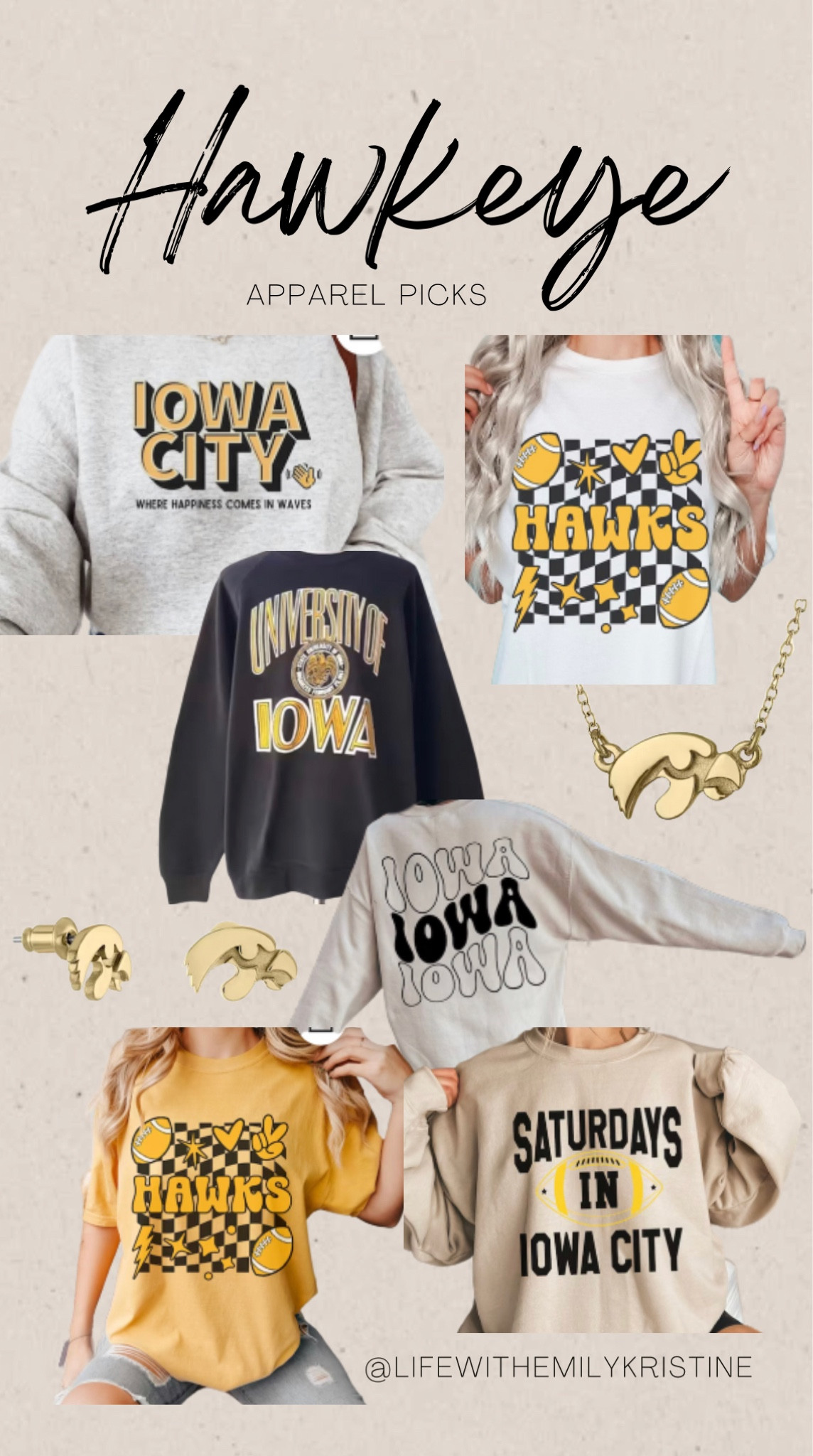 Need some new Hawkeye apparel for football season?! 🏈🍂 I got you! Shop small! 🫶🏼 LOVING these designs!  😍

#LTKfindsunder50 #LTKSeasonal #LTKSale