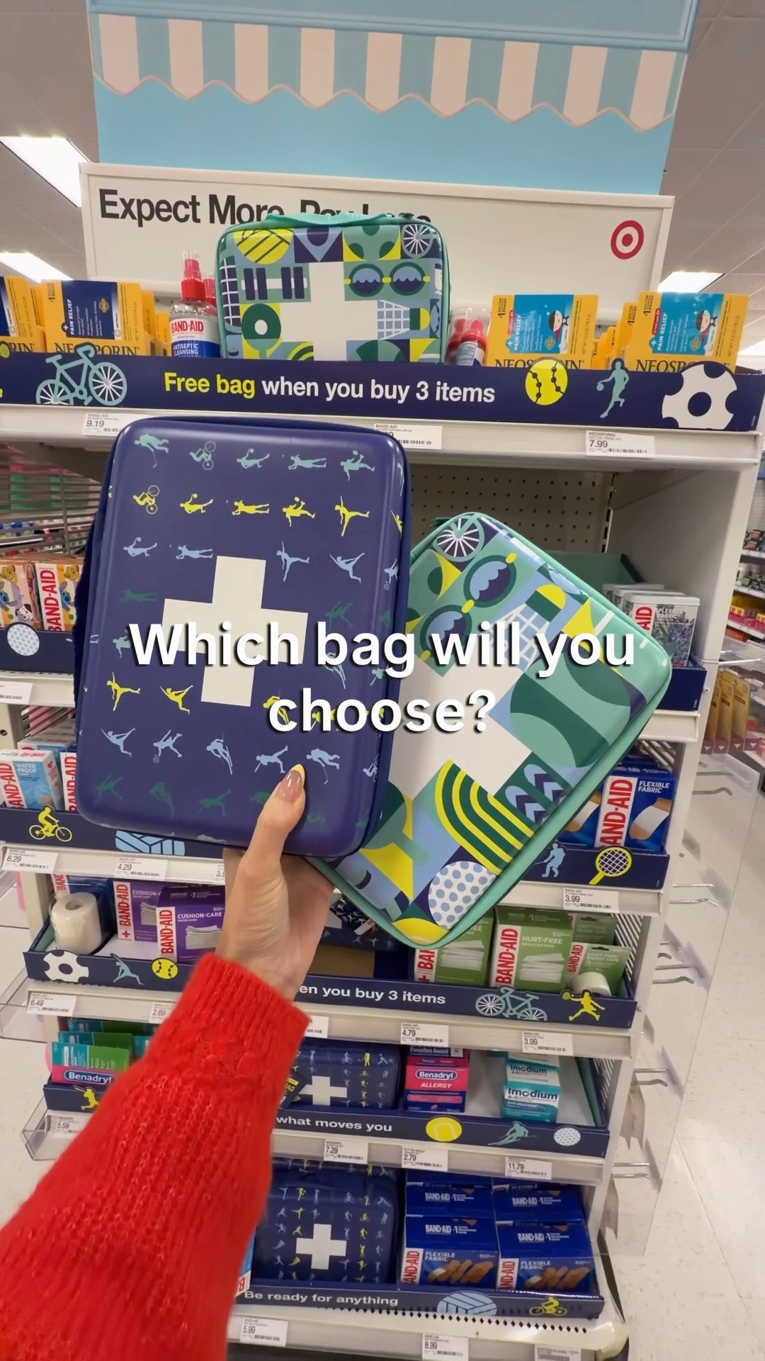 #ad If you have kids you know a First Aid Kit is an essential which is why I’ve partnered with @Target and @bandaidbrand for their Build Your Own First Aid Kit! Right now if you buy 3 select first aid items, you get a free bag! This is such a great time to stock up and check out how cute the designs are, perfect for sports moms! There are over 93 items that you can choose from to build your own kit! #TargetPartner #Target #BANDAIDBrandPartner #firstaidkit

@Shop.LTK #liketkit https://on.ltk.com/+WGotX4P0moD-uGqAfBOOLw