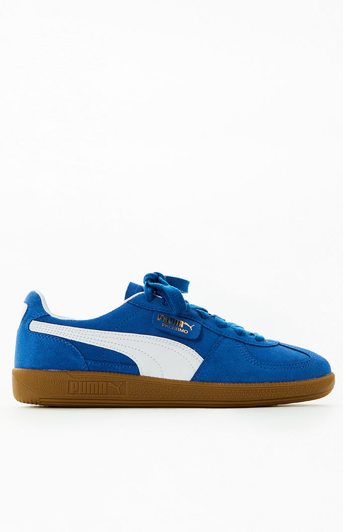 Puma Women's Blue Palermo Sneakers - Size 7 | PacSun