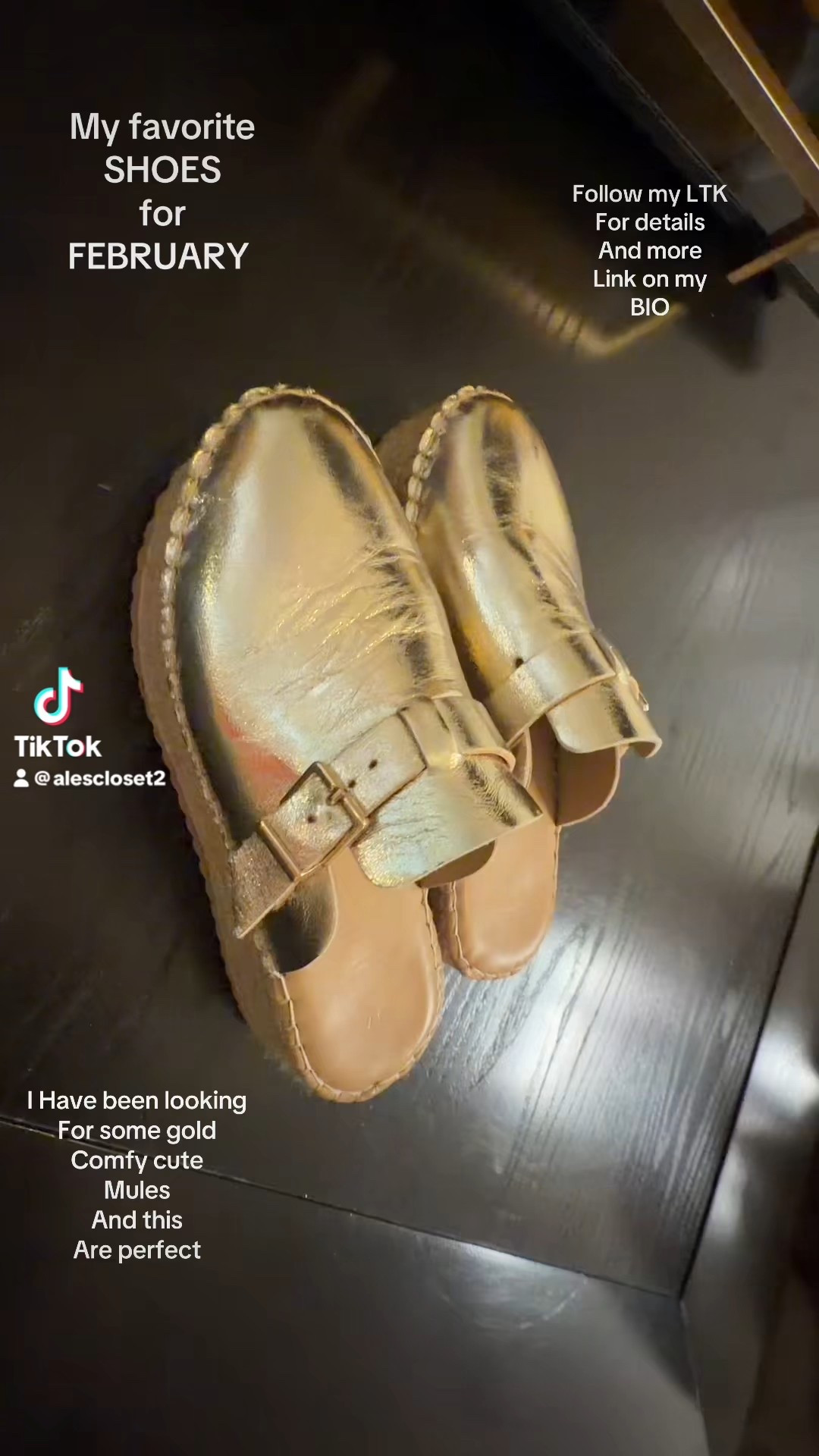 LTK Caption:

These gold mules are the perfect casual everyday shoe ✨
I truly see gold as a neutral — it goes with almost everything. Jeans, casual dresses, shorts, or even a relaxed work day look… they just work.

Comfy, easy to slip on, and such a fun way to elevate a simple outfit without trying too hard. Definitely one of those pieces I’ll be wearing on repeat 🤍

Linked below for you!

#GoldShoes
#CasualChic
#EverydayStyle
#NeutralVibes
#SpringOutfitIdeas
#WorkCasualStyle
#ShoesOnRepeat
#LTKFinds



#LTKOver40