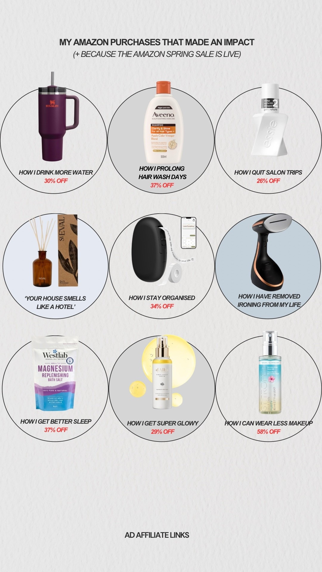 Amazon products I own that really made a difference! 

#LTKspring #LTKeurope #LTKuk