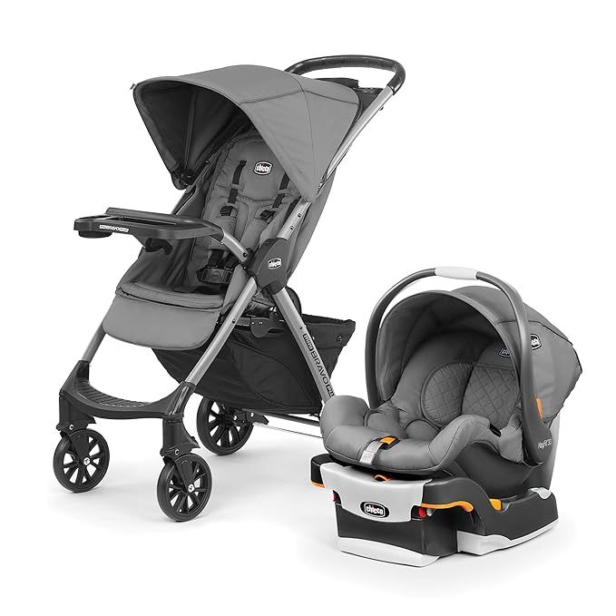 Chicco Mini Bravo Plus Travel System - Slate | Grey | Amazon (US)