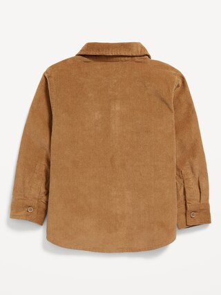 Long-Sleeve Corduroy Popover Shirt for Toddler Boys | Old Navy (US)