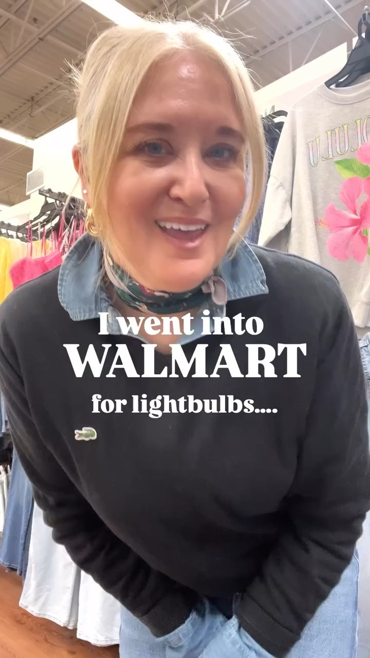 I went into @walmart for lightbulbs 💡and was stopped in my tracks!  Comment SHOP FOR LINKS!! 

Dressing great does not have to cost a fortune! These pieces from Walmart could easily be at a store in the mall!  I’m so impressed by all the details like; eyelet trim, the buttons, denim quality….its all so cute!! 

#walmartfinds #walmartpartner #over50 #lookforless
#budgetfriendlyfashion