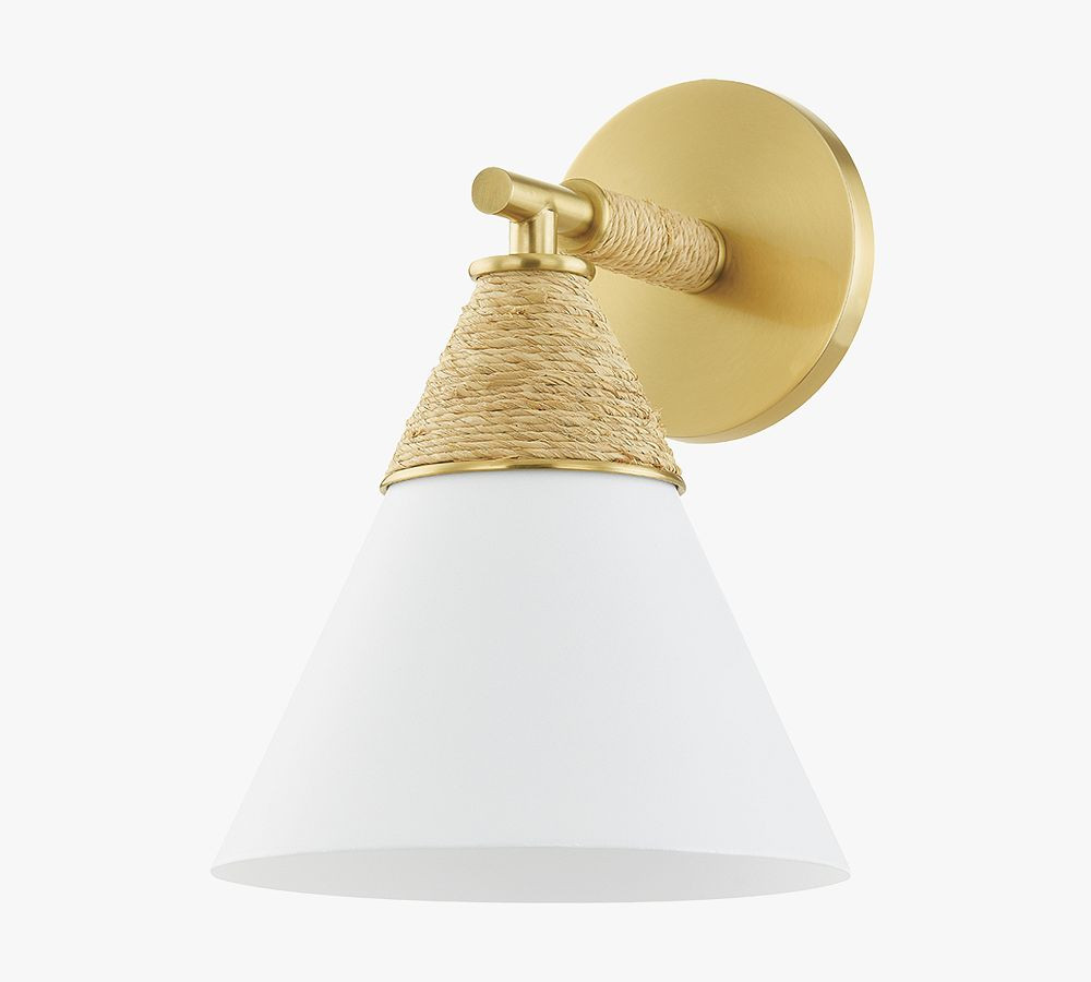 Micah Woven Sconce | Pottery Barn (US)