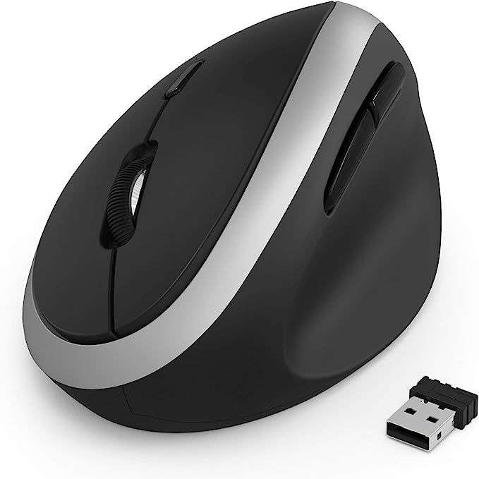 Wireless Vertical Mouse, Ergonomic Wireless Mouse 2.4G High Precision Optical Mice, Reduce Wrist ... | Amazon (US)