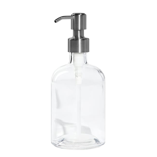 Grove Co. Reusable Glass Gel Hand Soap Dispenser | Round Base | Grove