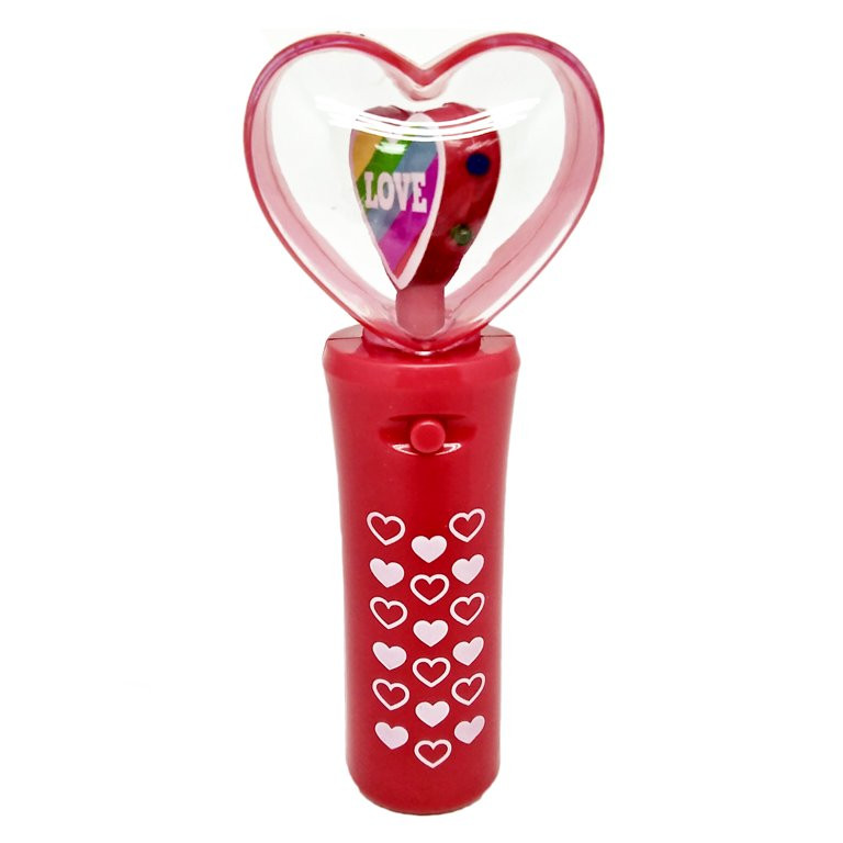 WAY TO CELEBRATE! Valentine's Day Handheld Light Up Multicolored LEDs Spinner in Heart Shaped Toy... | Walmart (US)