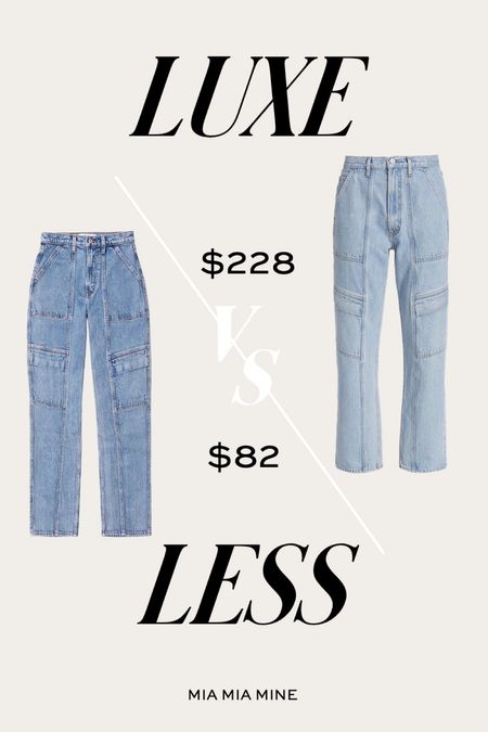 Save or splurge - cargo jeans
Agolde cargo jeans
Abercrombie cargo jeans on sale

#LTKunder100 #LTKsalealert #LTKstyletip