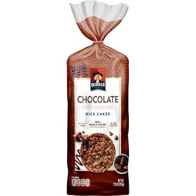 Quaker Chocolate Gluten Free Large Rice Cakes - 7.23oz | Target