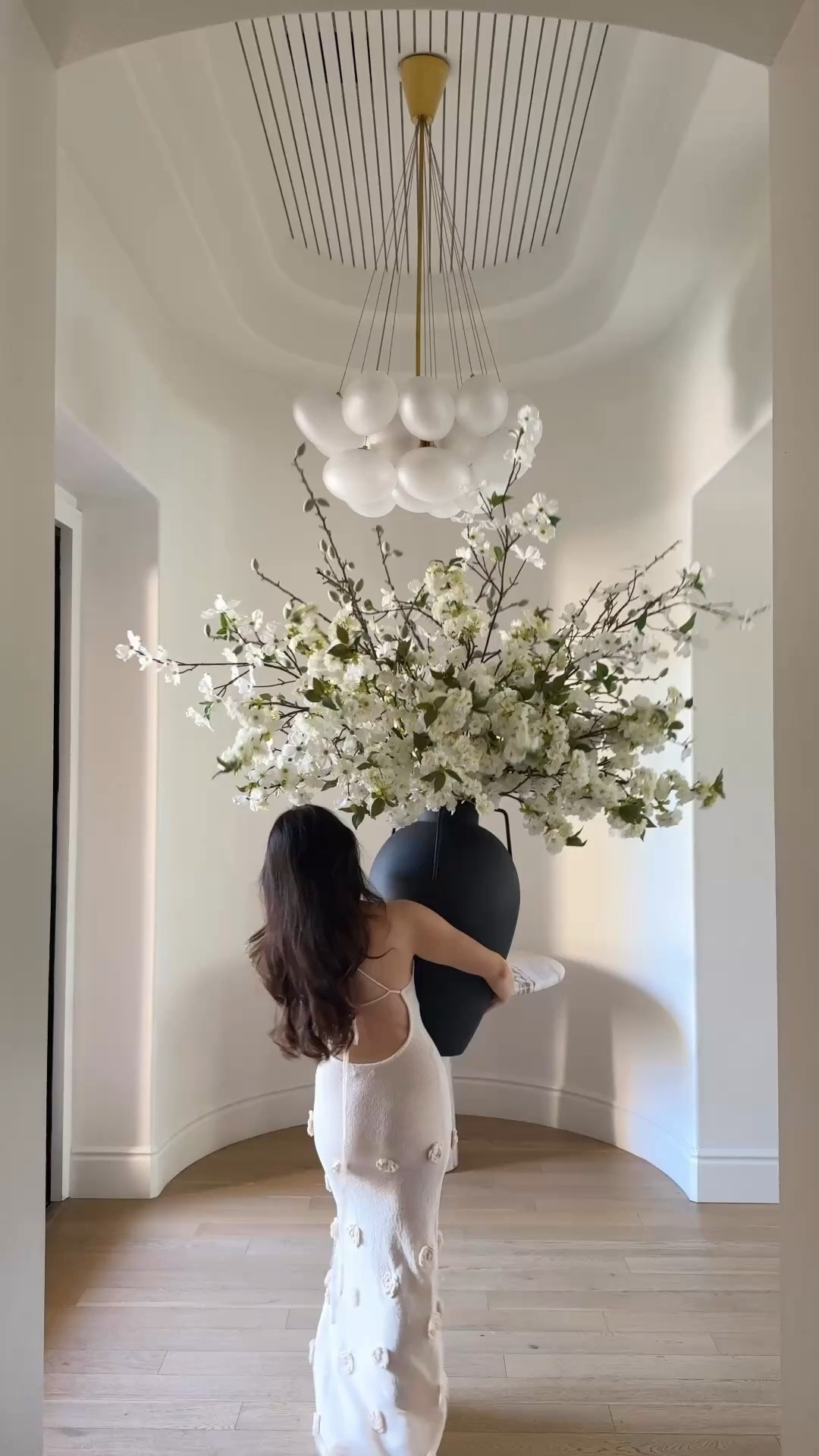 Floral recipe 3 almond branches, 3 dogwood, 15 cherry blossoms 

#LTKHome #LTKmomlife #LTKSpringSale