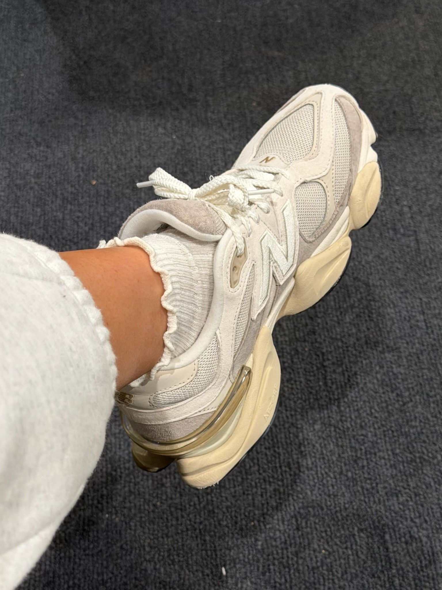 These New Balance sneakers are my favorite for traveling or whenever I know all be on my feet all day. They are so comfortable and the neutral color goes with so much! 

New Balance, sneakers, neutral shoes, travel outfit, walking shoes, new balance shoes, lounge set, neutral outfit, comfortable sneakers, SavannahK 


#LTKfitnessgoals #LTKootd #LTKActive