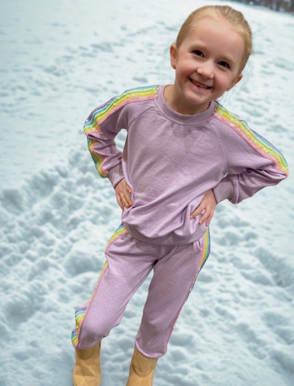 Love being snuggled up in our comfy clothes all week. Our girl loves to sparkle wherever she goes! 

@lola+theboys

#LTKKids #LTKSaleAlert #LTKSeasonal