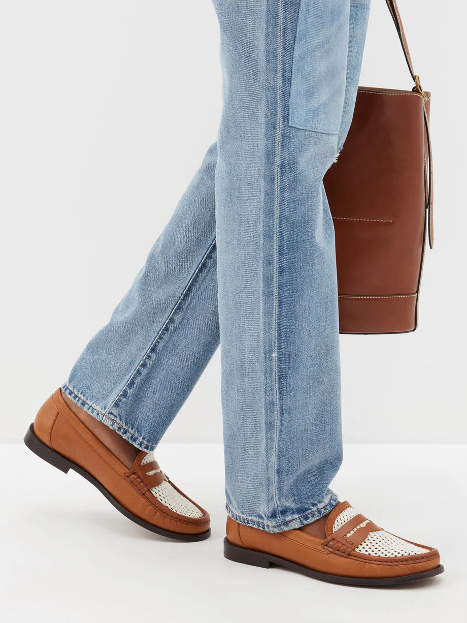 Penny strap leather loafers | Polo Ralph Lauren | Matches (US)