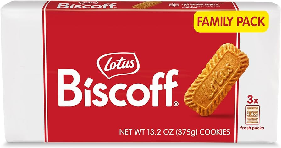 Lotus Biscoff Cookies- Caramelized Biscuit Cookies - 13.23 Ounce – non GMO Project Verified + V... | Amazon (US)