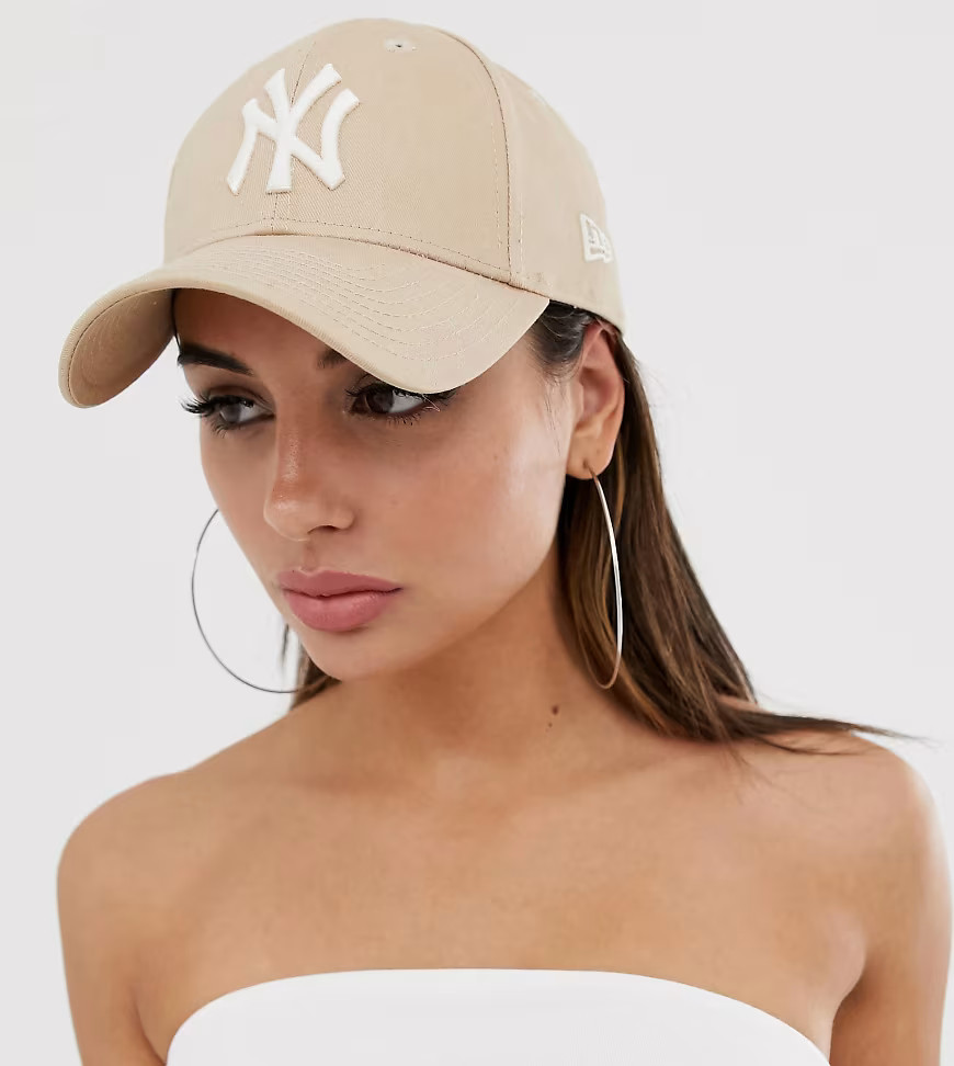 New Era 9Forty Stone NY Exclusive Cap-Beige | ASOS (Global)