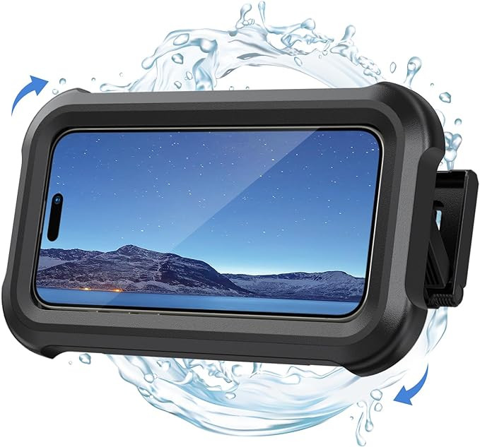 Lamicall Waterproof Shower Phone Holder - Shower Bathroom Bath Cellphone Accessories for Women Me... | Amazon (US)