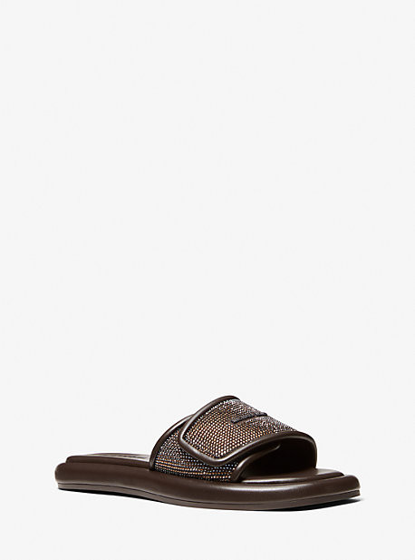 Suki Embellished Slide Sandal | Michael Kors US