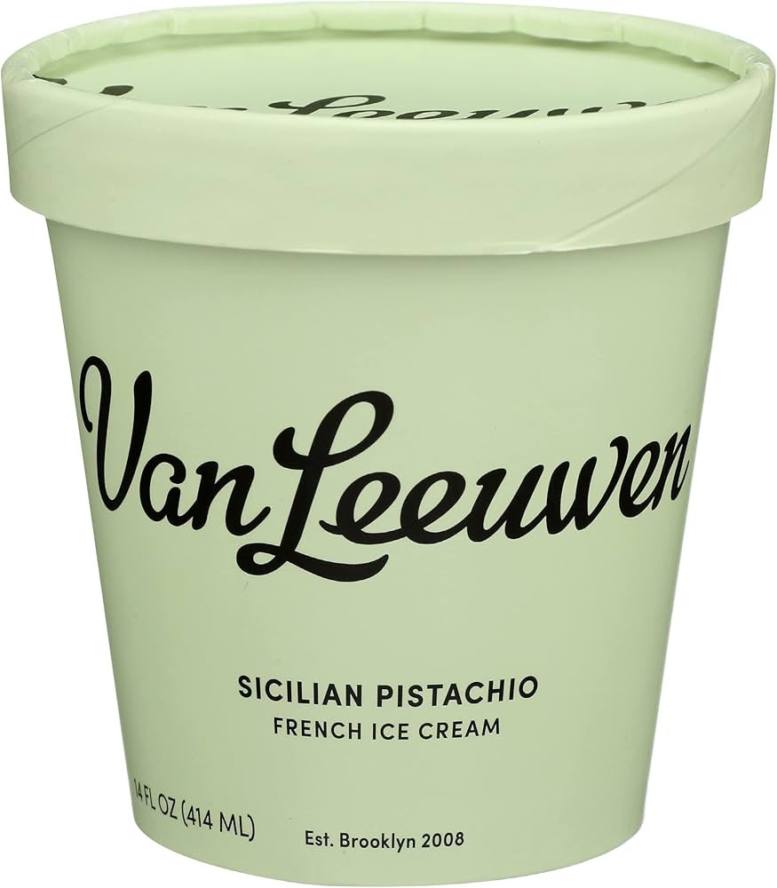 VAN LEEUWEN Pistachio Ice Cream, 14 FZ | Amazon (US)
