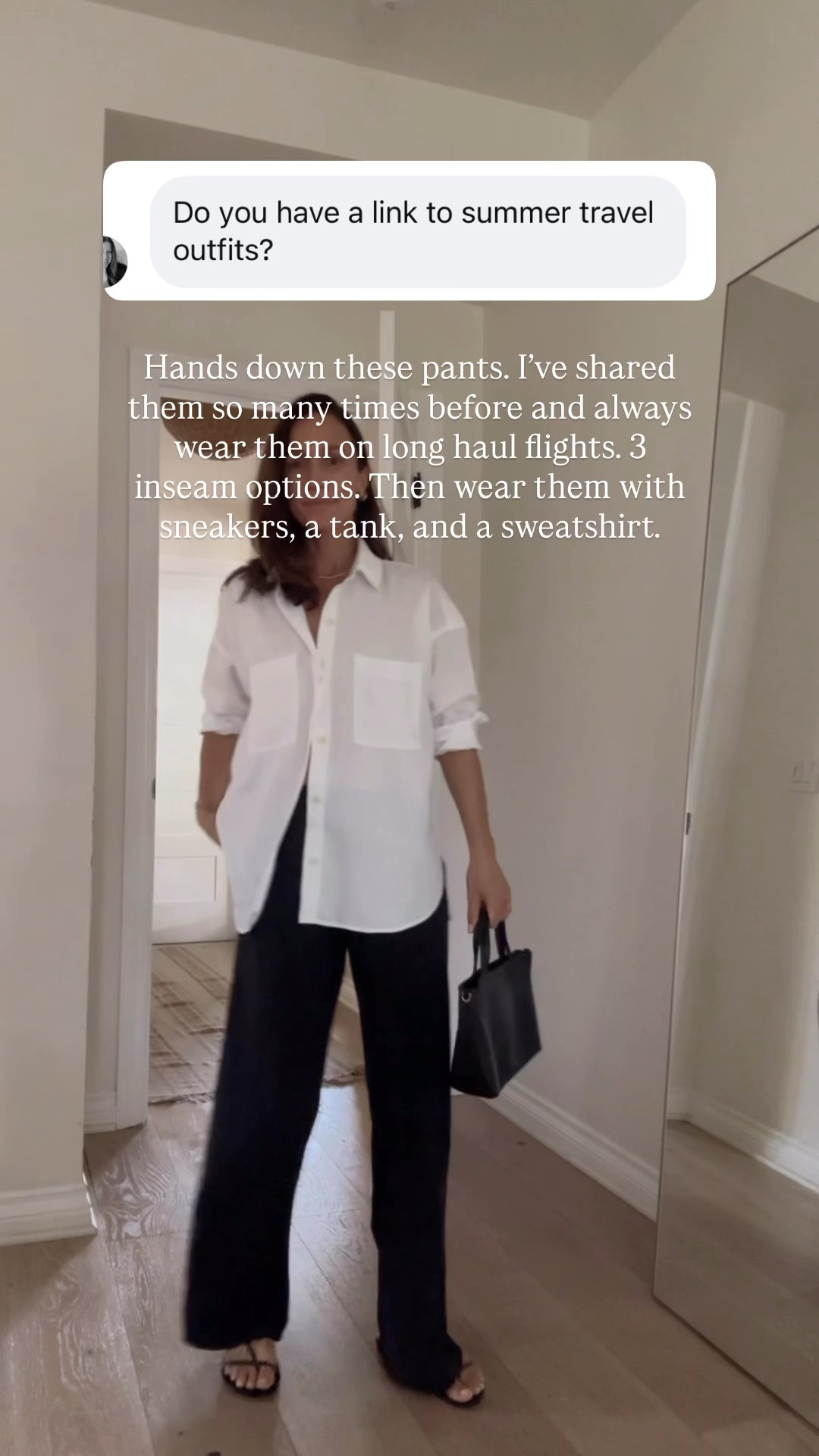 My favorite travel pants 
Wearing the short and they’re short gal friendly

#LTKOver40