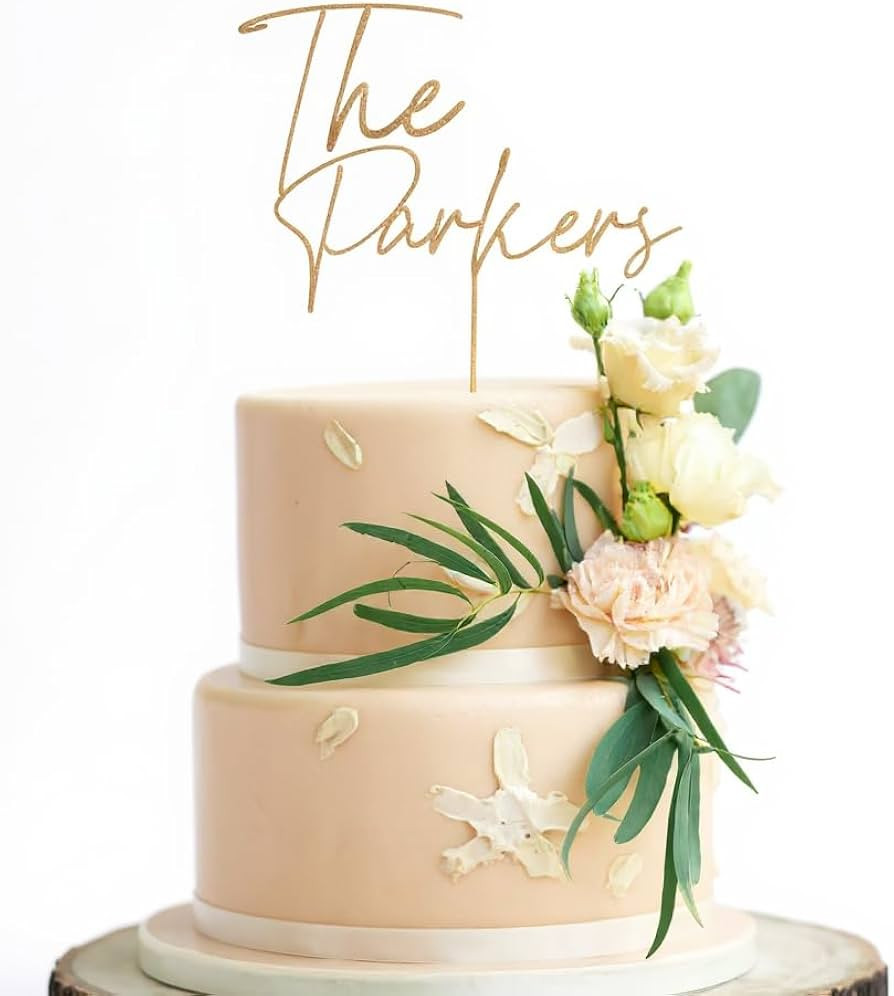 Wedding Cake Toppers, Wedding Cake Toppers Bride and Groom, Custom Cake Topper, Customize Your Ow... | Amazon (US)