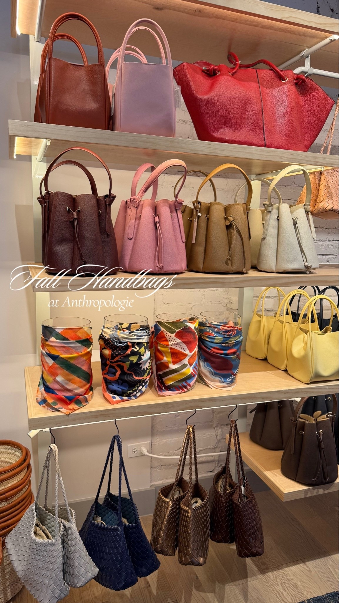 Handbags + accessories at Anthropologie! So many pretty options to style with outfits in the fall! 

Anthropologie finds || fall accessories || fall outfits || fall trends

#LTKSeasonal #LTKootd
