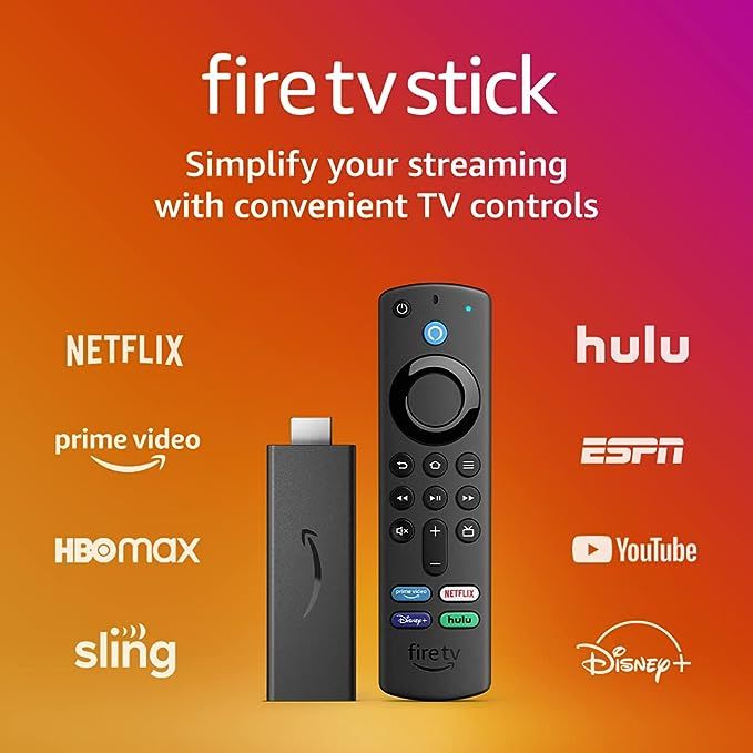Fire TV Stick (3rd Gen) with Alexa Voice Remote (includes TV controls) | HD streaming device | Amazon (US)