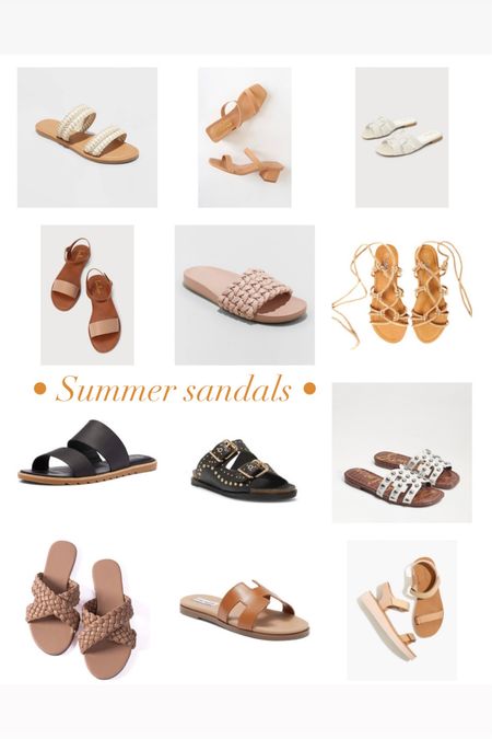 Summer sandals, neutral sandals, women’s sandals 

#LTKshoecrush