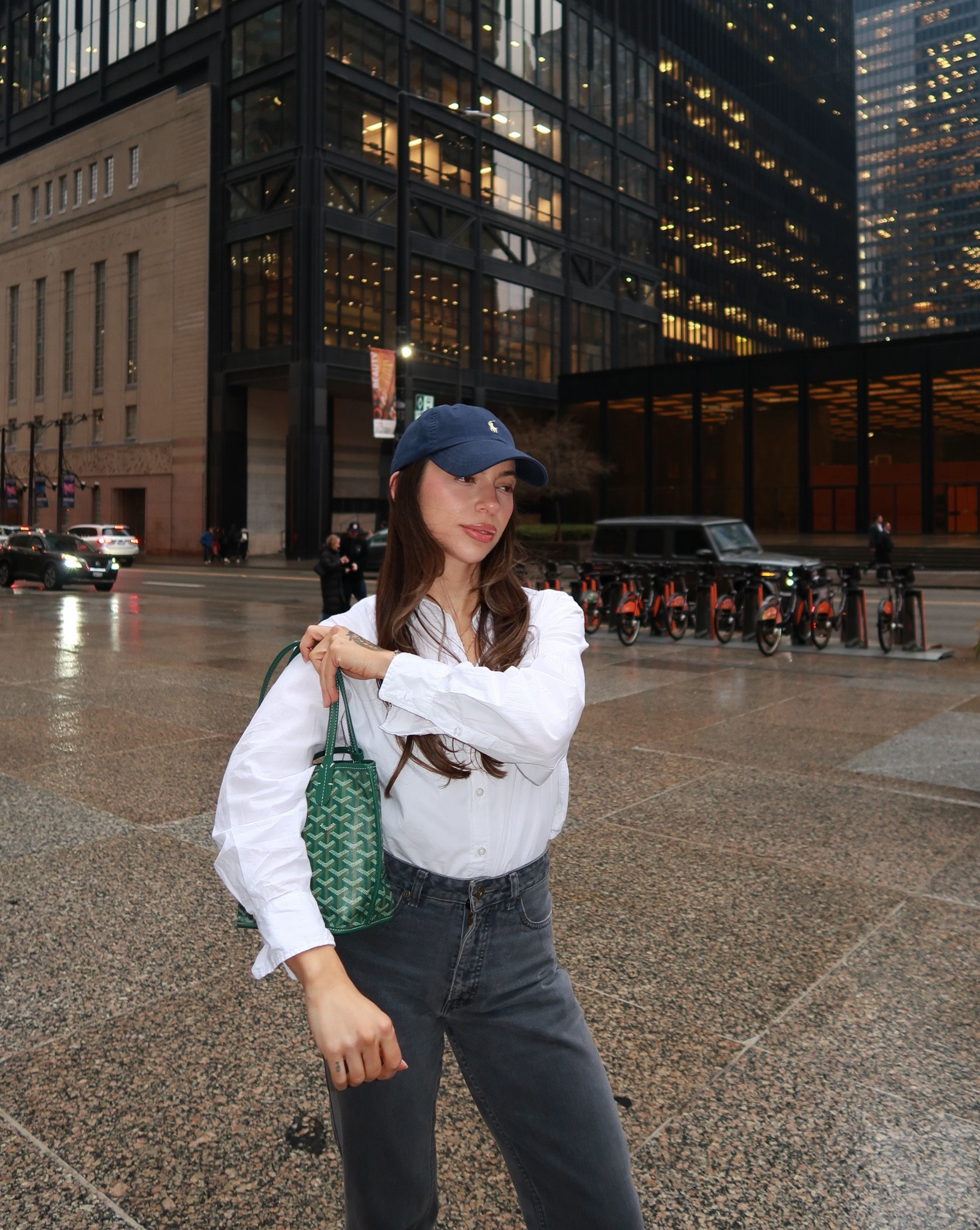 An elevated basics, minimal outfit, with form fitting denim and a Ralph Lauren hat to keep it casual✨ 

#LTKmodest #LTKjeans #LTKsummer