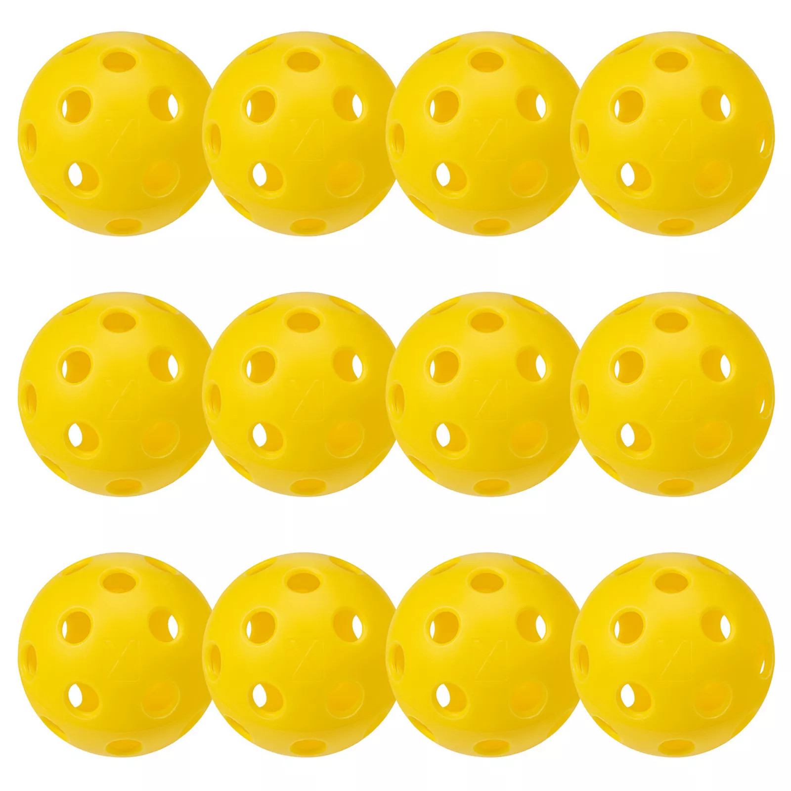 Franklin Sports X-26 12-Pack Indoor Yellow Pickleballs | Kohl's