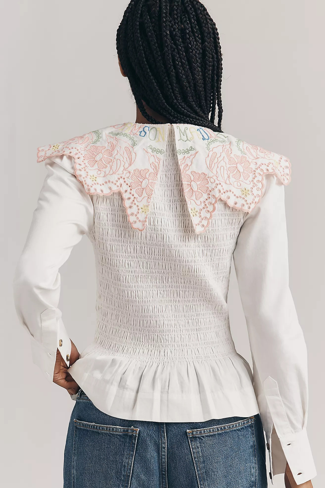 Damson Madder Fern Blouse | Anthropologie (US)