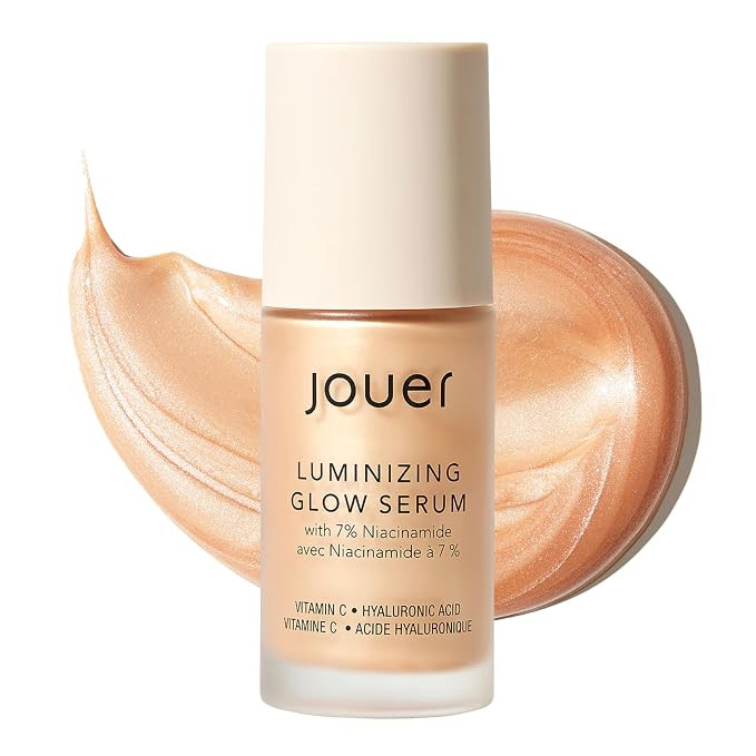 Jouer Luminizing Glow Drops Serum with 7% Niacinamide | Mix 2–3 Drops With Moisturizer or Found... | Amazon (US)