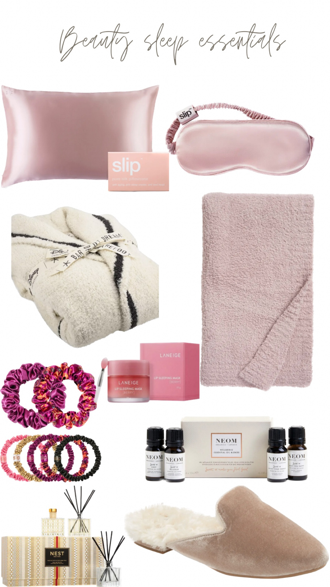 Beauty sleep essentials 

#LTKSeasonal #LTKstyletip #LTKGiftGuide