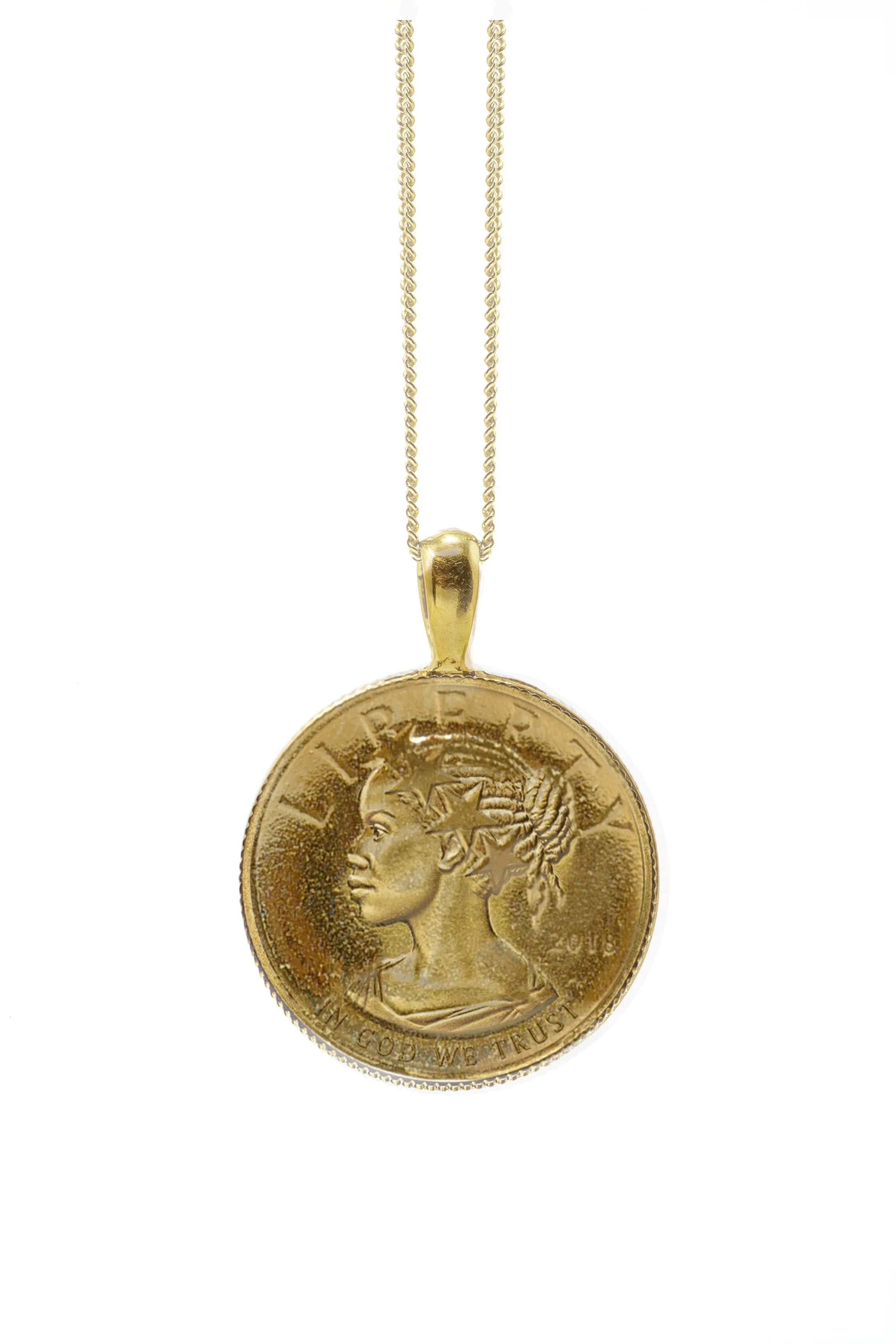 THE LIBERTY Medallion Necklace | Omi Woods