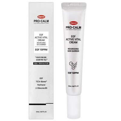 HANMI Pro-Calm EGF Active Vital Cream (0.67 oz) 8806124280432 Clinical-grade regeneration for a visibly firm, calm, facial skin | Target
