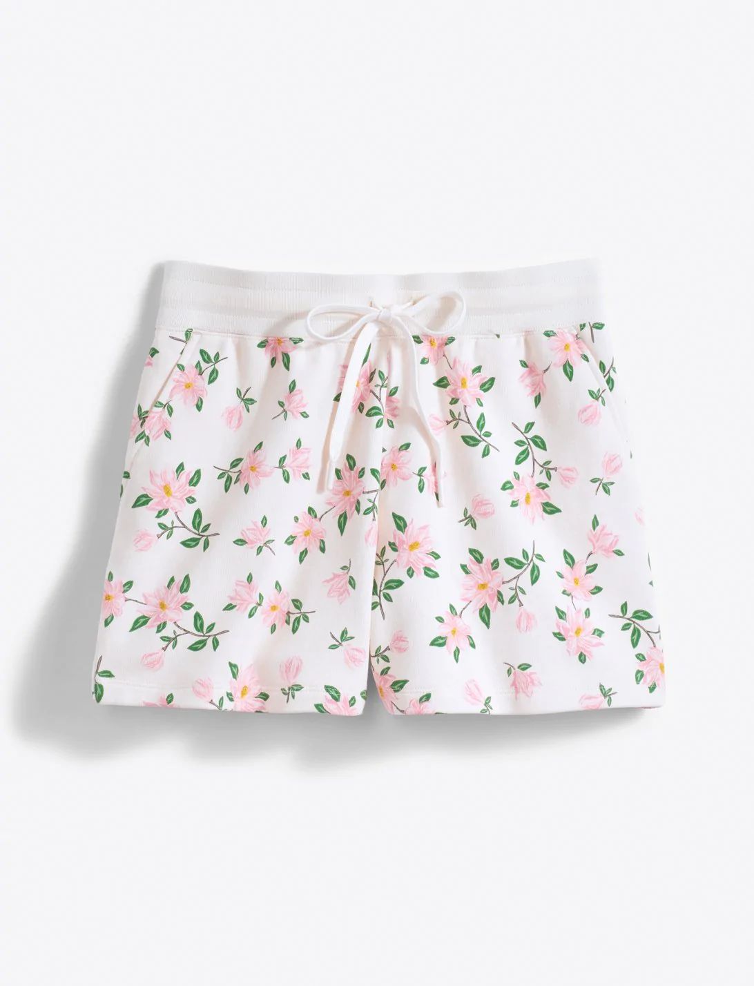 Natalie Shorts in White Magnolia | Draper James (US)