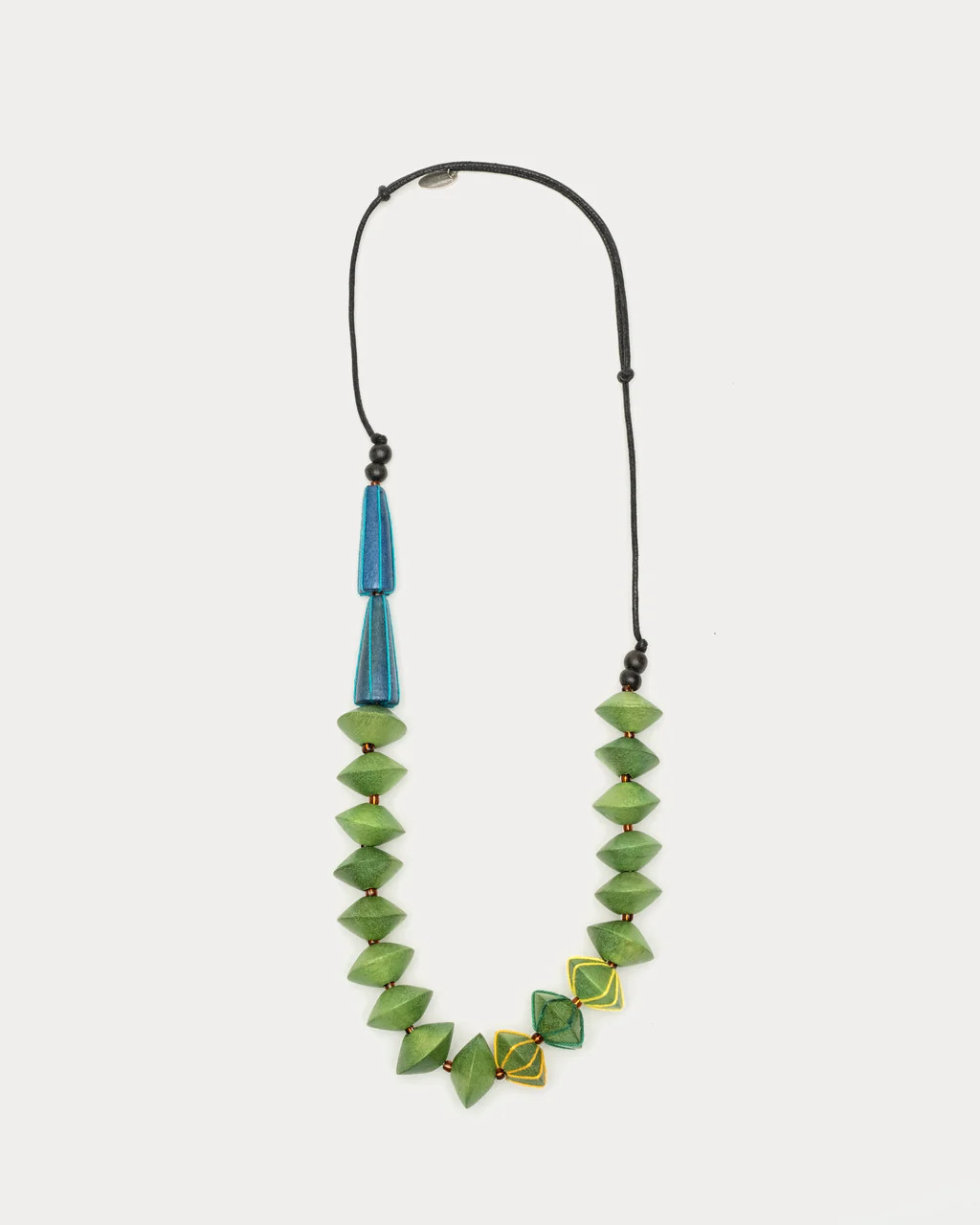 Lush Necklace Lime Green | Frances Valentine