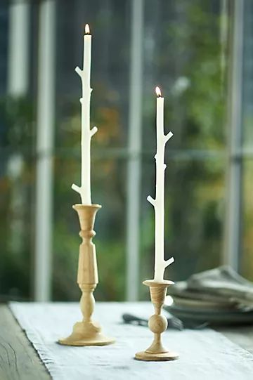 Maple Stick Candles Set of 2, 15 | Anthropologie (US)