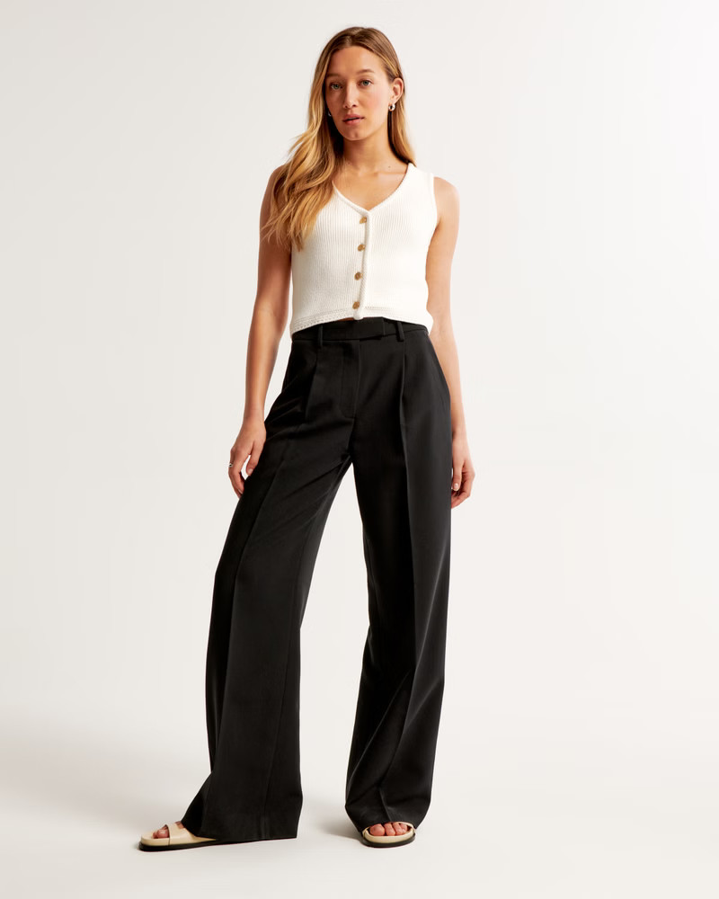 A&F Harper Tailored Pant | Abercrombie & Fitch (US)