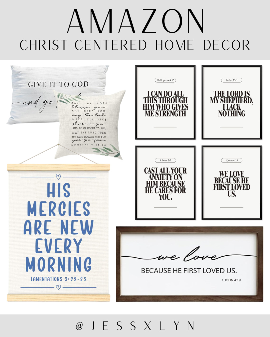 Creating a home that feels calm, intentional, and rooted in Jesus 🤍 These simple decor pieces help keep my heart centered where it belongs. 

 #LTKdayinmylife #LTKHome #LTKFindsUnder100