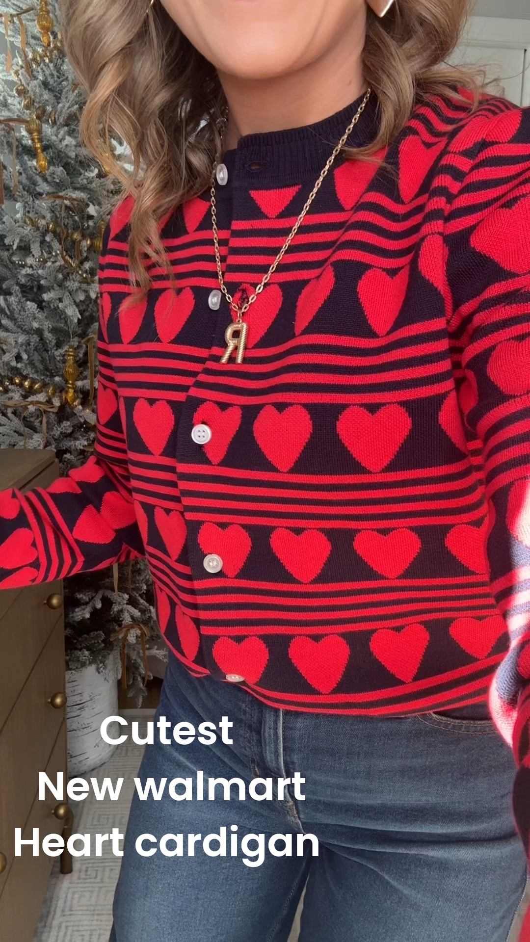These new Walmart heart sweaters are the cutest way to add a little love to your everyday outfits ❤️
So festive, fun, and budget-friendly — perfect for Valentine’s Day outfits, Galentine’s events, or just wearing on repeat all winter long.

I love how easy these are to style with jeans, red pants, or even dressed up with statement shoes for a bold pop of color. The knit is soft, comfy, and looks way more expensive than the price.

✨ Affordable Walmart fashion
✨ On-trend heart print
✨ Easy to dress up or down
✨ Perfect for Valentine’s season

Everything is linked in LTK so you can shop both of these Walmart heart sweaters and recreate these full outfits 🛒

#walmartfashion #walmartfinds #walmartstyle #walmartoutfit #valentinesoutfit #heartprint #affordablefashion #budgetfriendlystyle #casualchic #everydaywear #ltkfinds #ltkstyle