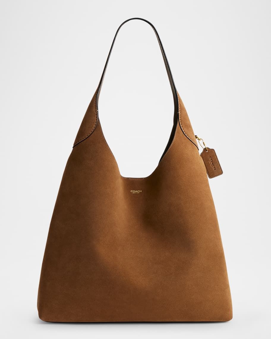 Coach Brooklyn 39 Suede Shoulder Bag | Neiman Marcus