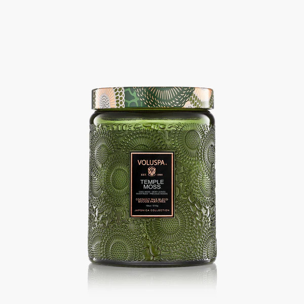 Temple Moss - Large Jar Candle | Voluspa