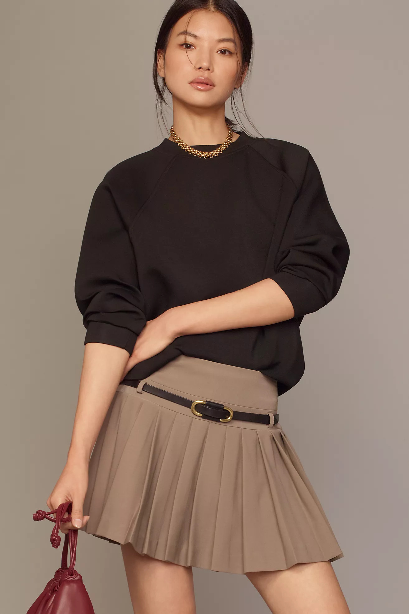 Maeve Scuba Sweatshirt | Anthropologie (US)