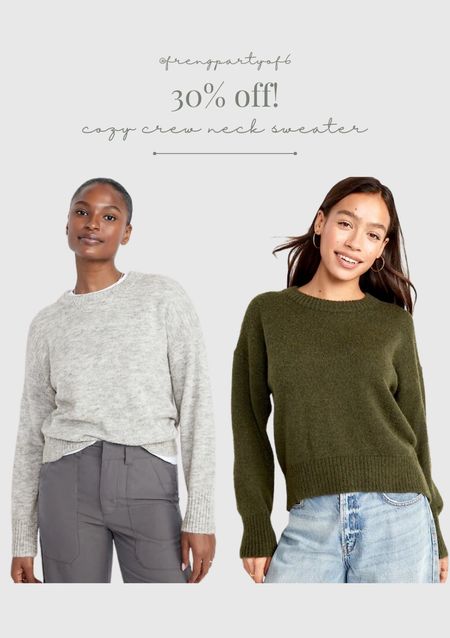 30% off cozy crewneck sweaters!

#LTKsalealert #LTKSeasonal #LTKfindsunder50