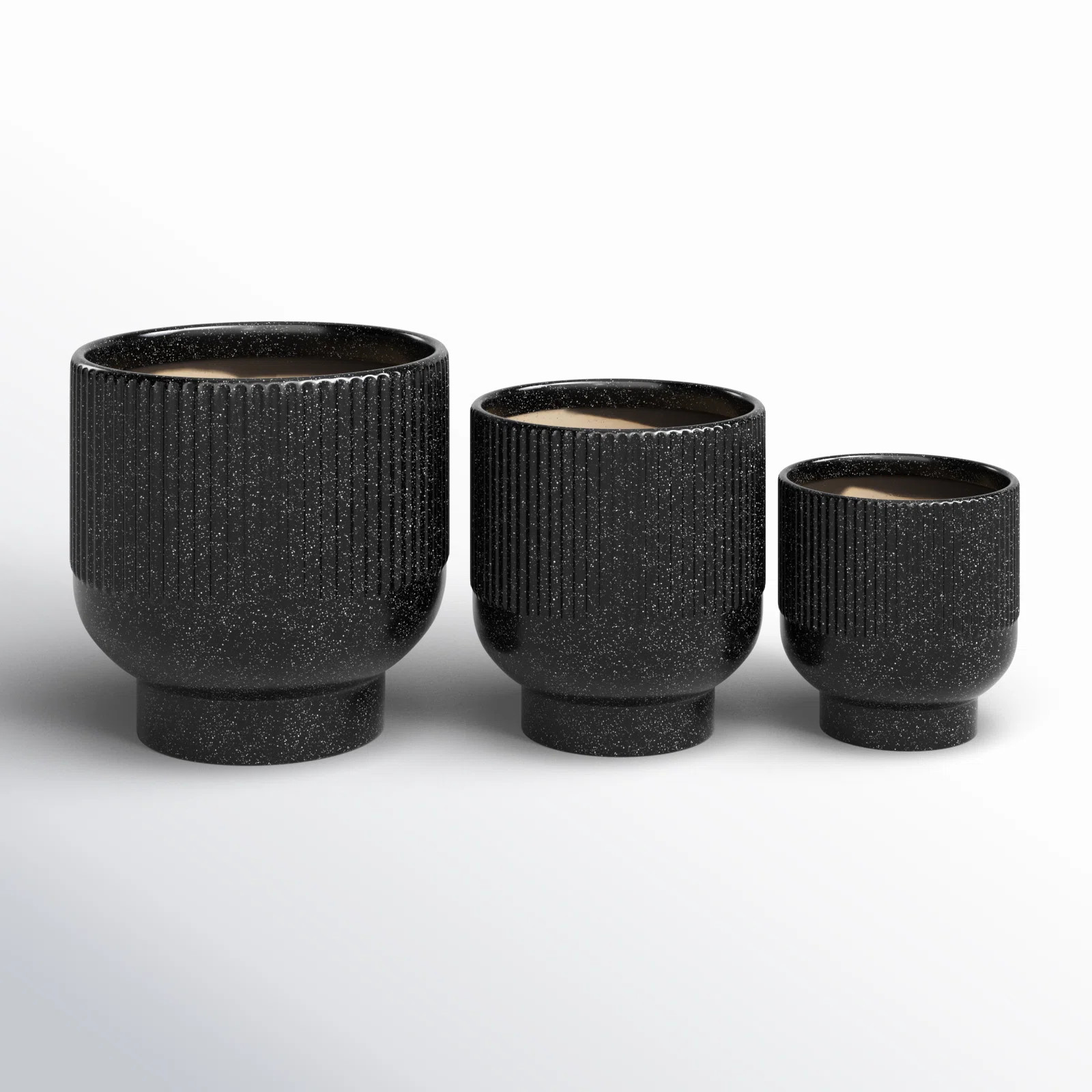Ceramic Planter - Set of 3 (Set of 3) | AllModern